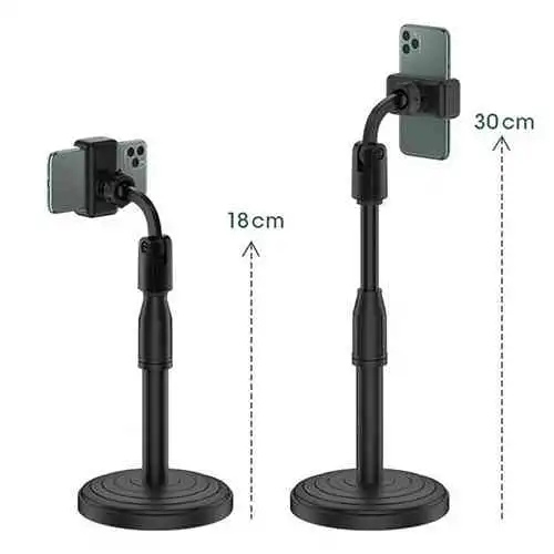 Mobile Phone Stand Desktop Phone Holder Multi-Angle & Height Adjustable Phone Stand
