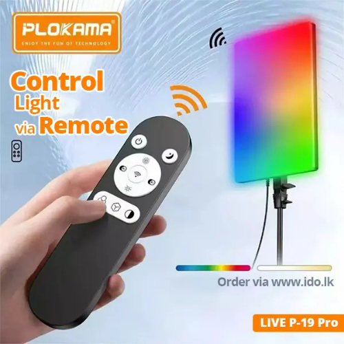 Plokama Live P19 Pro RGB LED Fill Light Panel 80W