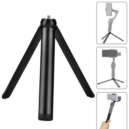 Mini Tripod Stand for Selfie Stick, Compact Desktop Tabletop Stand